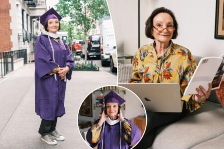 Exclusive | I’m a grandma of 3 and just graduated from college — now I’m taking a millennial-style ‘gap year’ and celebrating with my new Gen Z pals