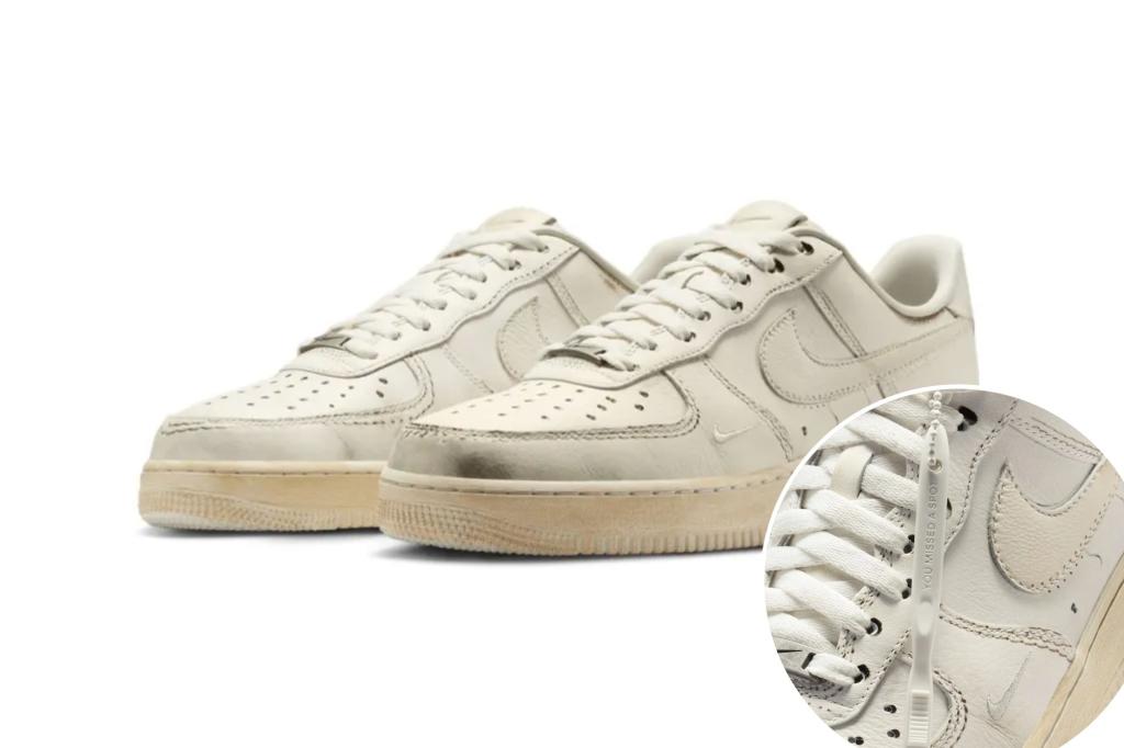 Nike is selling dirty Air Force One sneakers — for $130