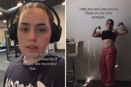 Woman Films Herself at the Gym, Not Knowing She’s About To Lose Her Brother