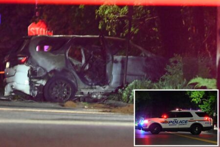 Fiery Long Island SUV crash leaves three dead on Mother’s Day