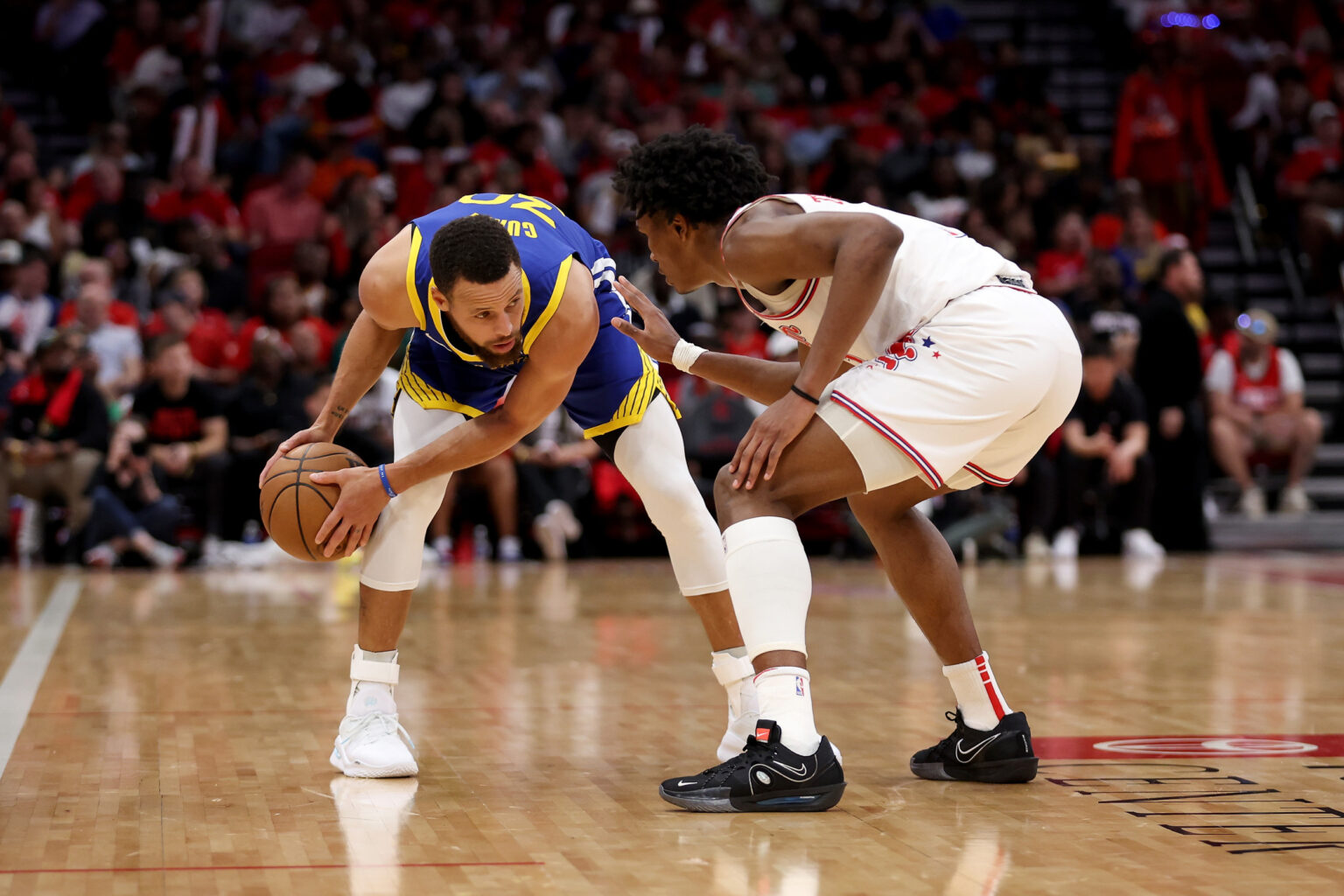 Rockets’ Amen Thompson Takes Shot at Warriors Fans After Game 6