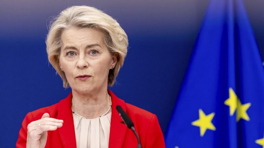 Von der Leyen calls on Hungary to lift ban on Budapest Pride