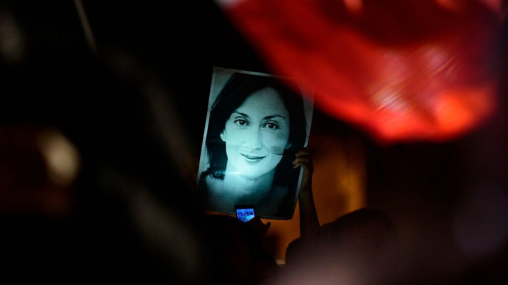 Two men sentenced to life for links to murder of Maltese journalist
