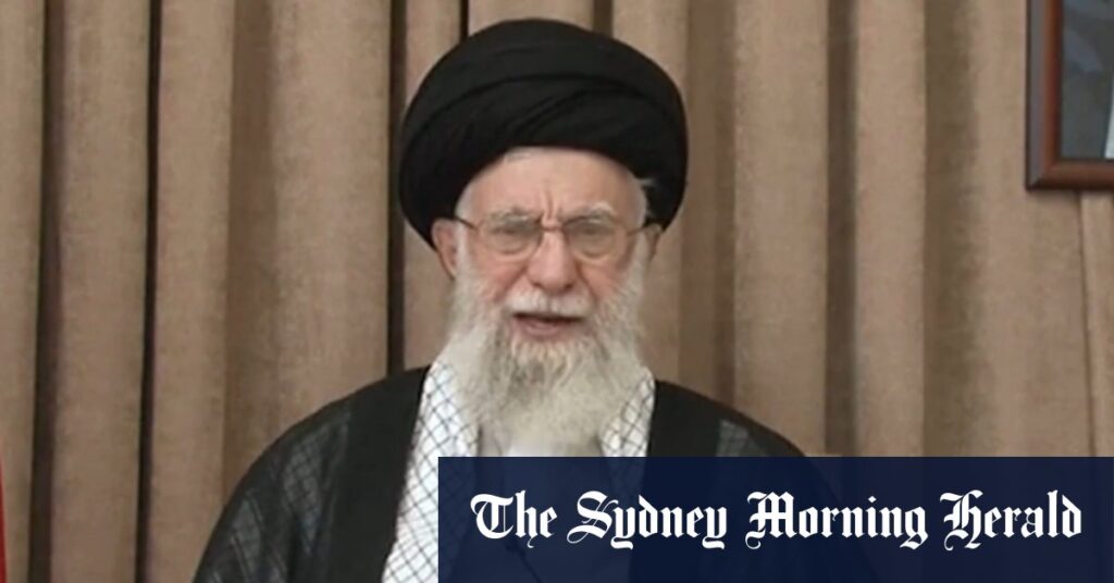 Iranian supreme leader breaks silence after strikes