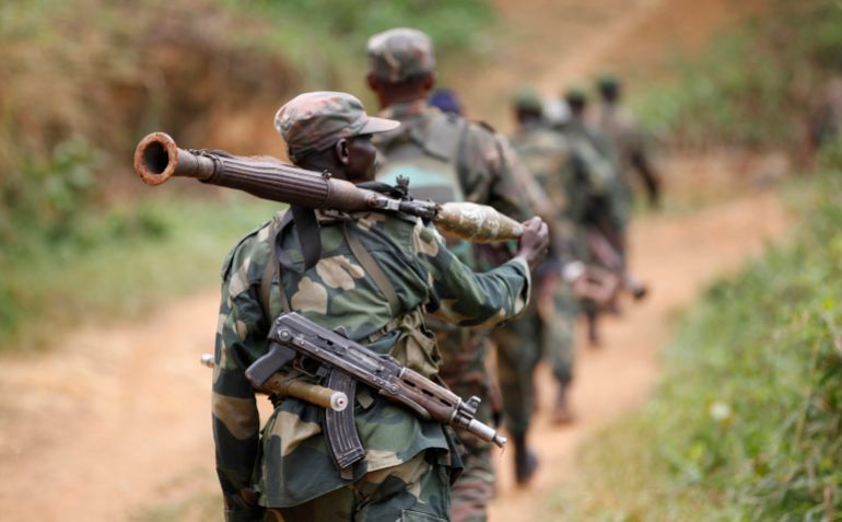 DRC soldiers