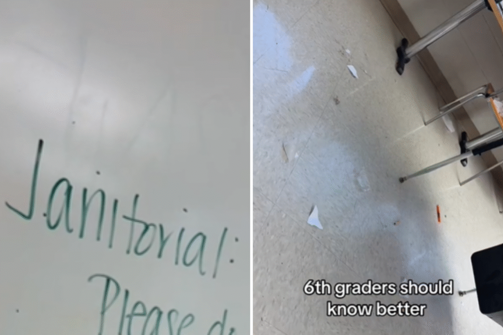 Teacher Takes Action Over What 6th Graders Do to Classroom—’Not Acceptable’