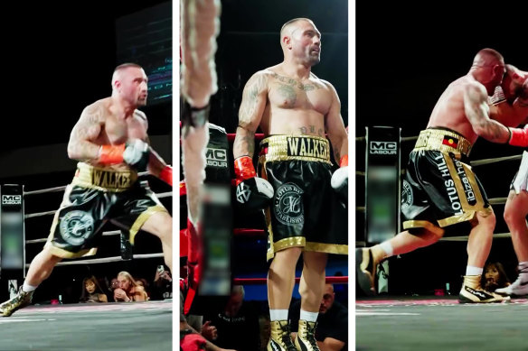 Jonny Walker fighting in a recent bout.