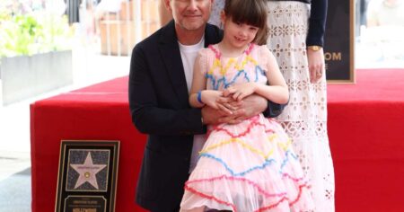 Christian Slater Makes Rare Appearance With Daughters at Hollywood Walk of Fame Ceremony