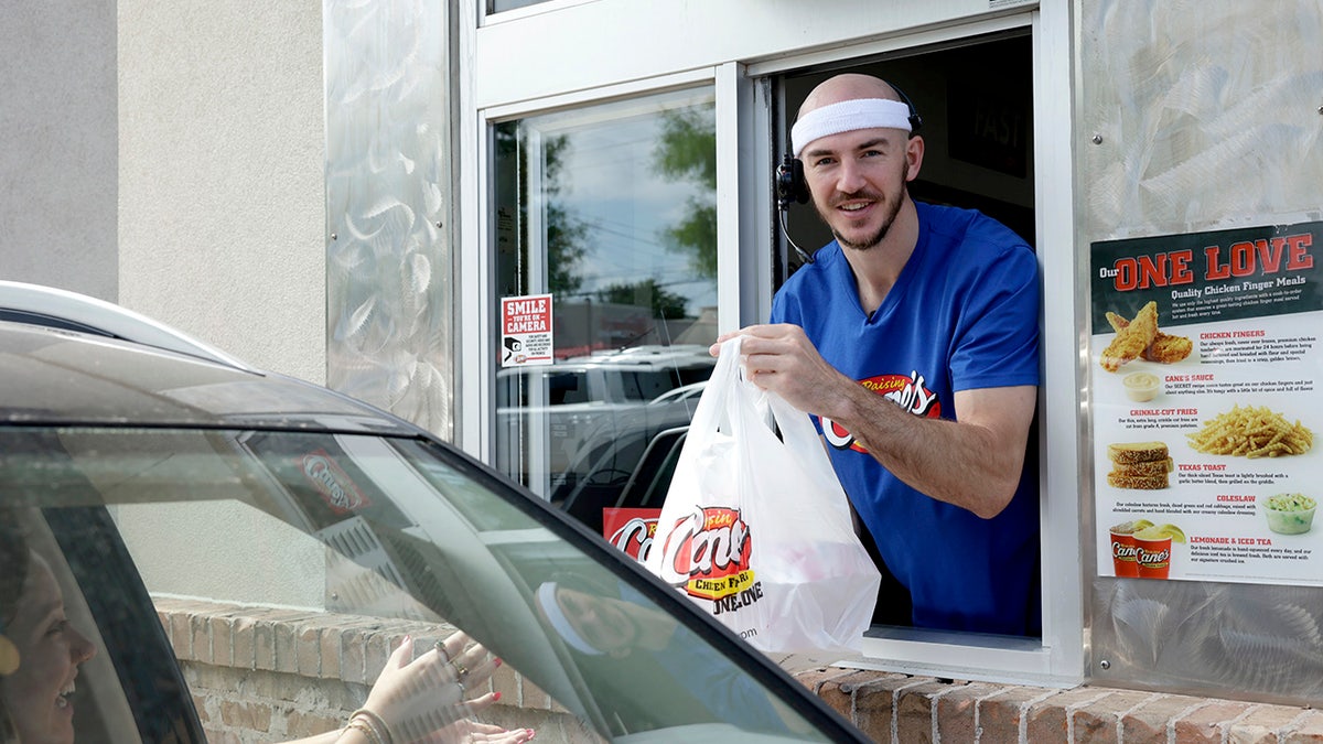Alex Caruso Raising Canes