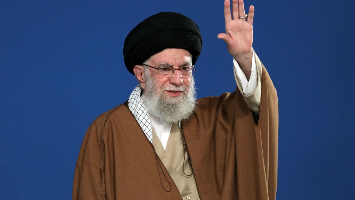 Iran's Supreme Leader Ali Khamenei attends Nowruz events in Tehran, Iran on Mar. 21, 2025. Nowruz is considered as the beginning of the new year according to the Iranian calendar.