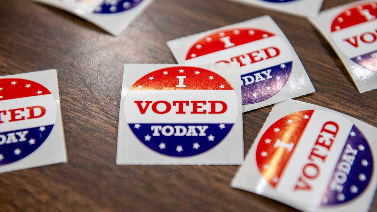 "I VOTED TODAY" stickers