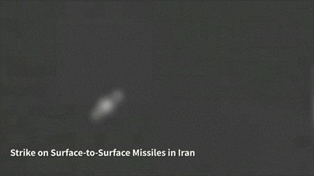 Israel releases video of strike on Iranian ballistic missiles aimed at Jewish state