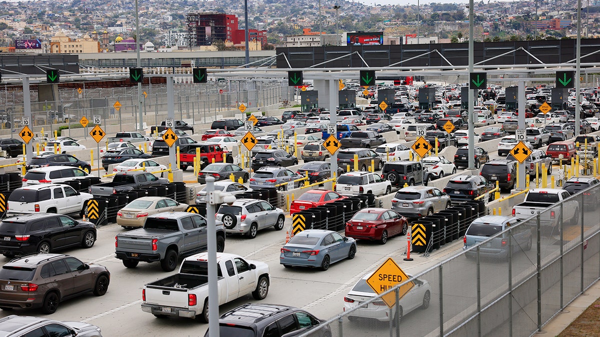 U.S. - Mexico Border Otay Mesa Port of Entry