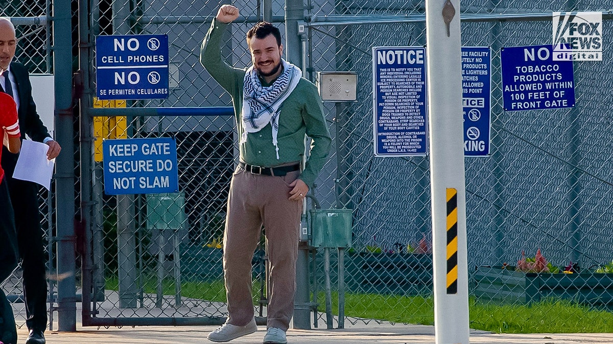 Mahmoud Khalil is released from ICE detention and is getting ready to return to New York