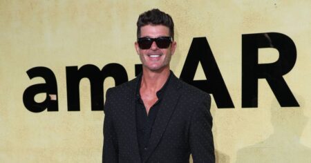 How Robin Thicke Honored Late Father Alan Thicke at His Wedding to April Love Geary