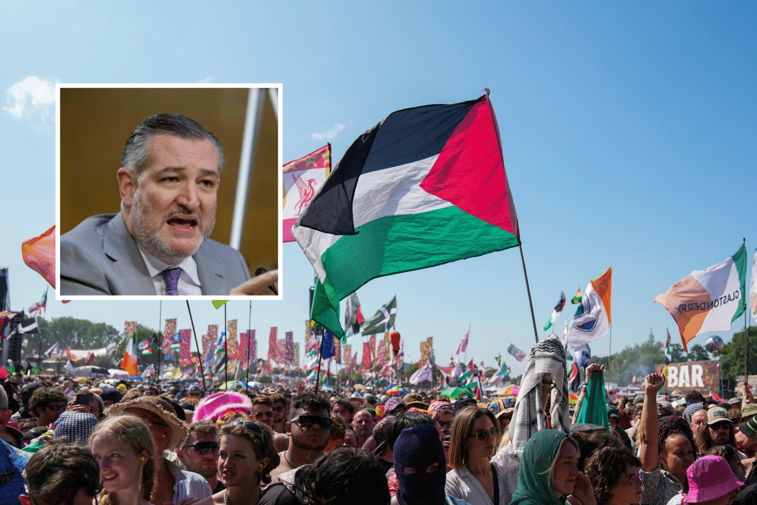Ted Cruz Slams Glastonbury Festivalgoers Chanting ‘Death to the IDF’