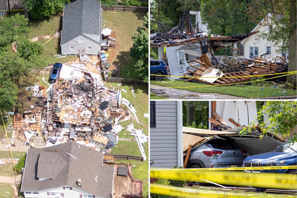 Exclusive | NJ family narrowly survives devastating home explosion after evacuating because of floods: ‘The storm saved our lives’
