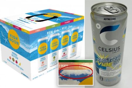 Celsius energy drink cans recalled because they accidentally contain a boozy surprise