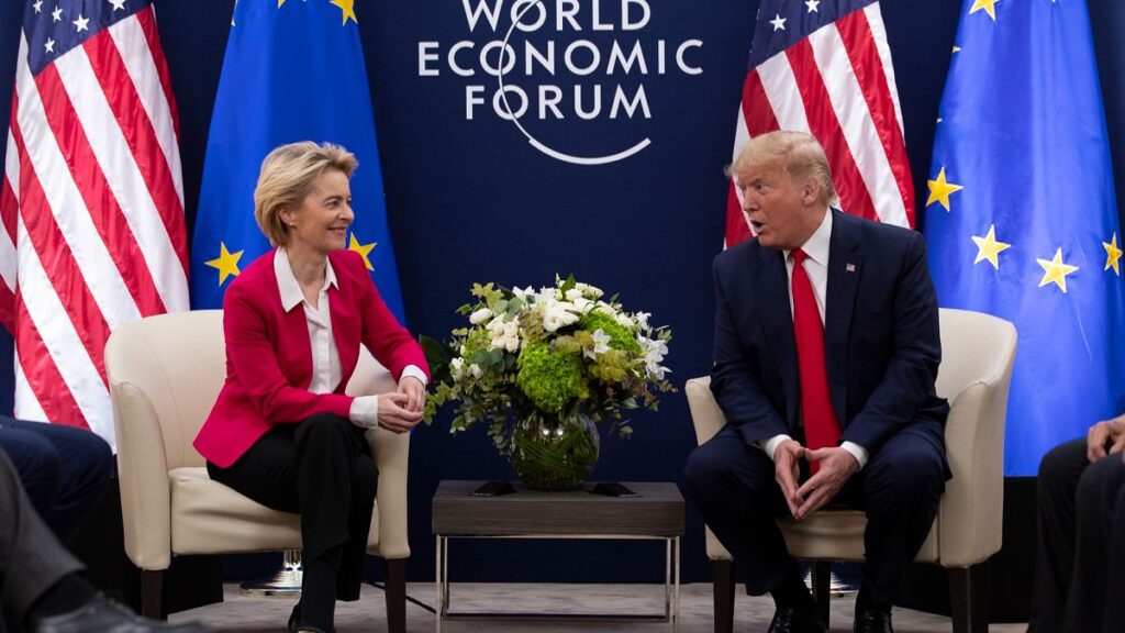Von der Leyen to meet Donald Trump on Sunday