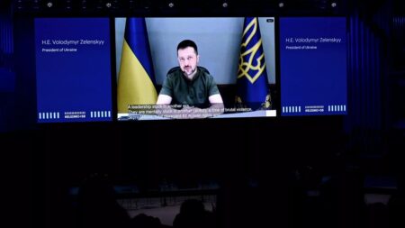 Moscow is 'stuck in another century,' Ukraine's president says