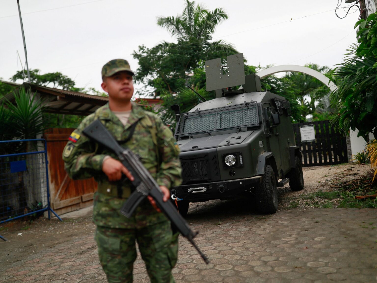 At least 17 killed after gunmen storm small-town bar in Ecuador