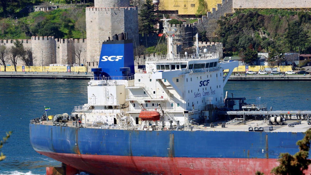 Russian oil tanker