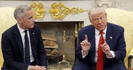 Trump threatens new 35% tariff on Canadian goods, effective Aug. 1