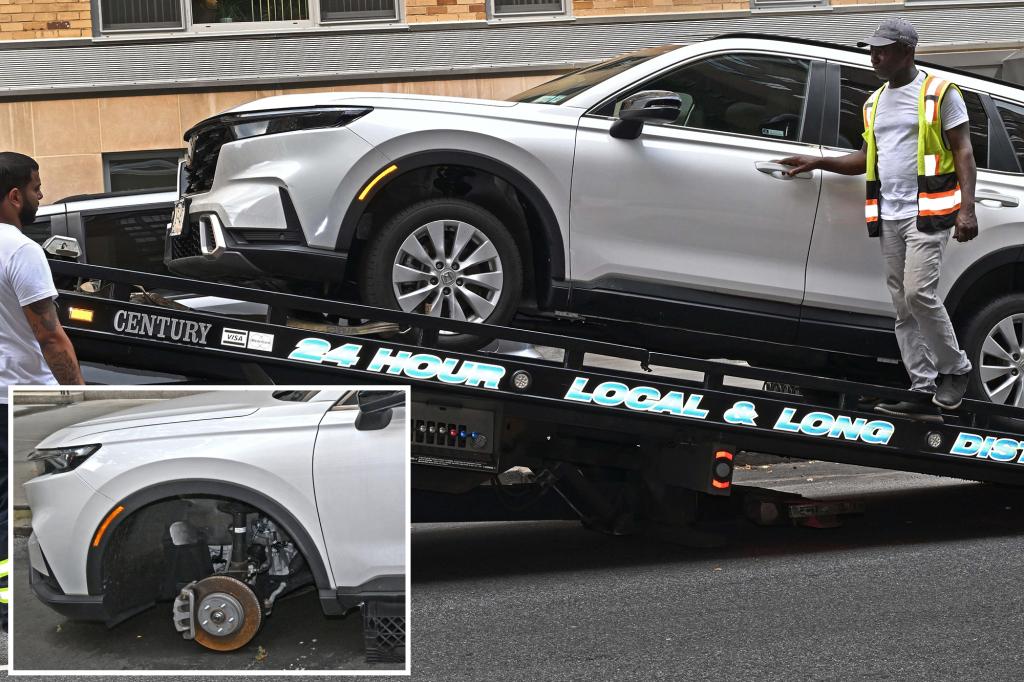 New Yorkers unfazed as thieves swipe all 4 tires from cars near Gracie Mansion: ‘Typical day around here’