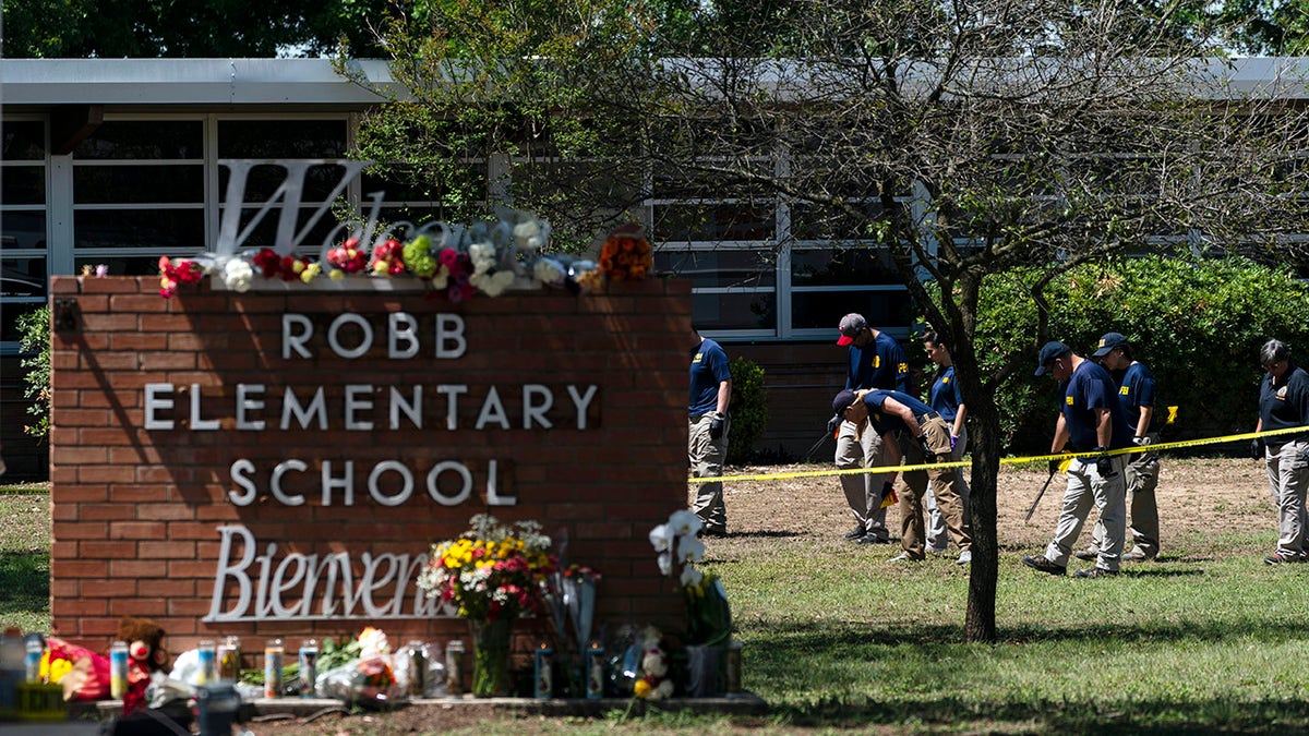 Uvalde school memorial