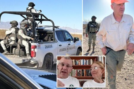 Heavily armed Mexican soldiers accidentally cross US border, surround Americans while looking for drug traffickers, gunrunners