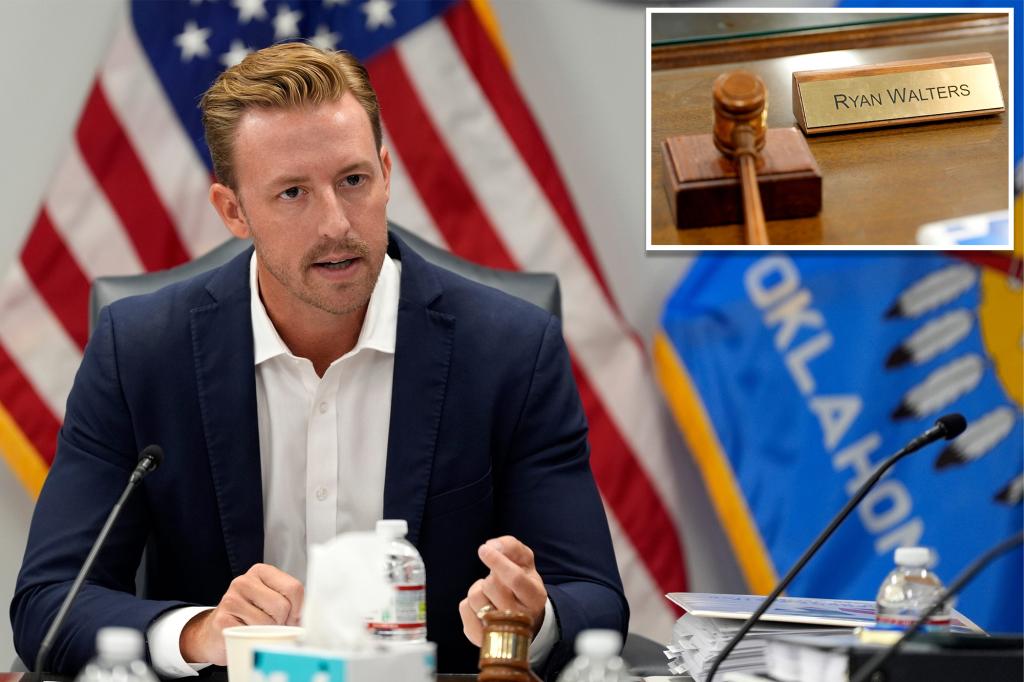 Oklahoma state superintendent under investigation after board members report seeing naked women on his office TV