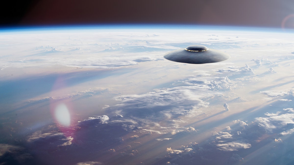 An alien spaceship