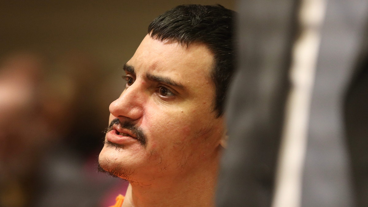 Joseph Lawson during his trial