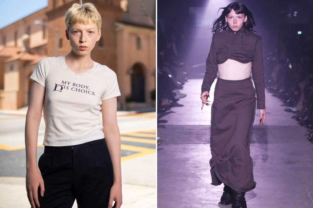 Fashion model learning to be a man after being pushed to transition at age 15: ‘I was really crazy on the hormones’