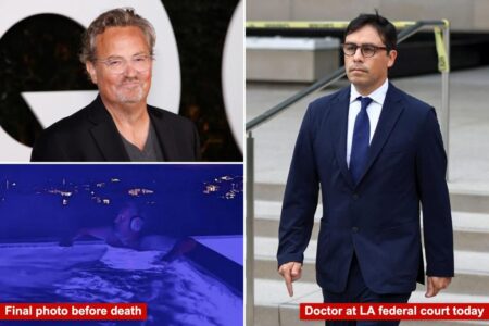 Doctor pleads guilty to selling Matthew Perry ketamine weeks before the ‘Friends’ star’s overdose death