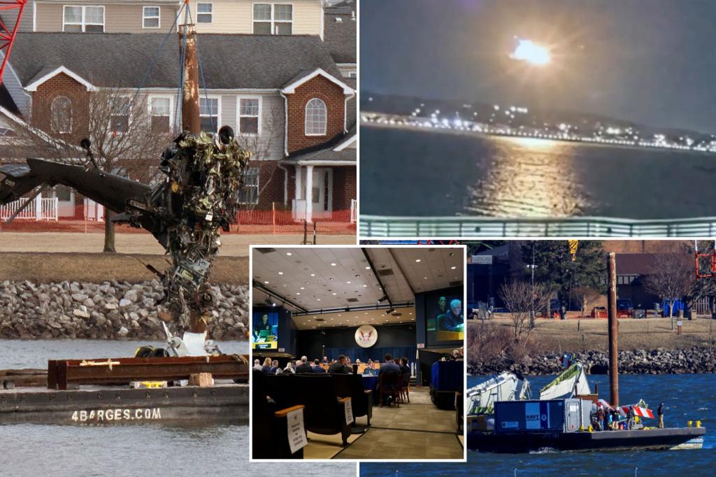 Army helicopter that crashed with commercial plane in DC was flying above altitude limit: NTSB