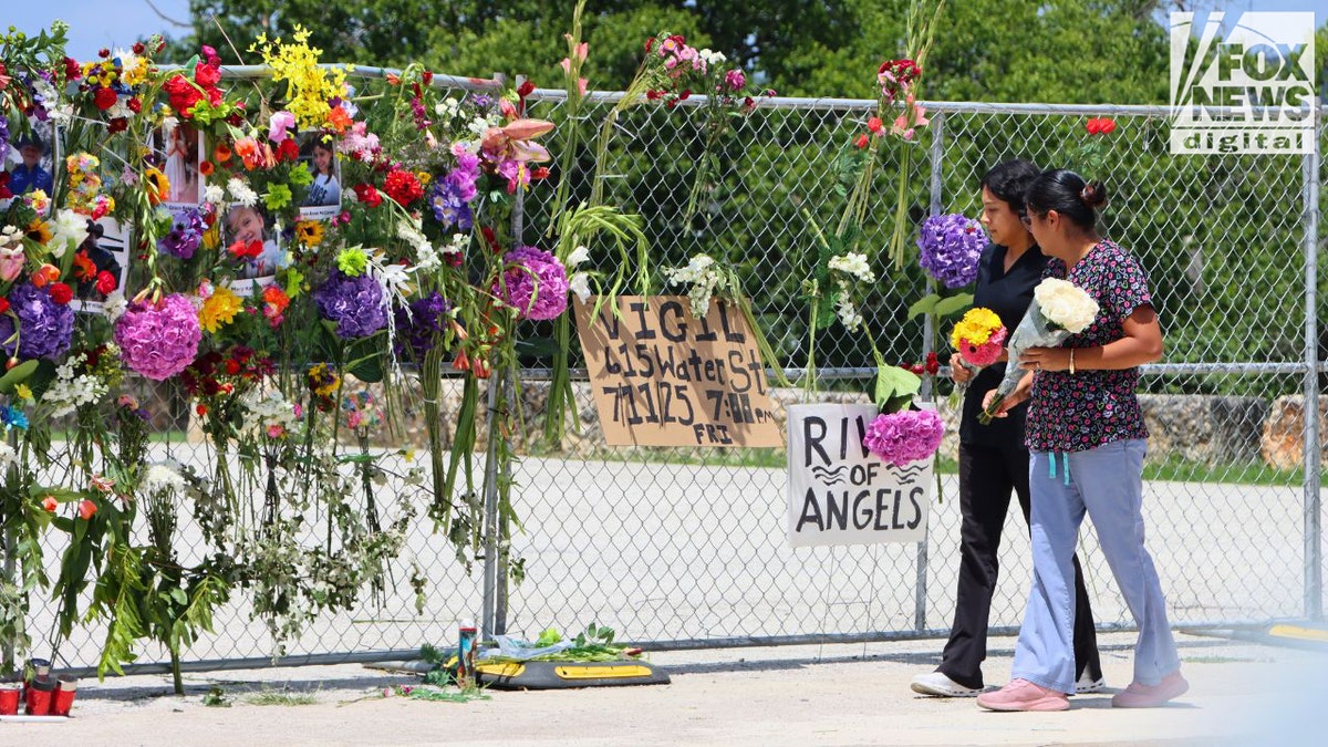  "River of Angels" Memorial in Kerrville, Texas.