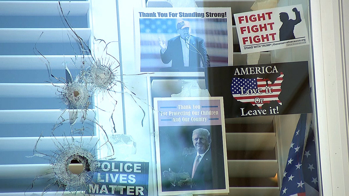 Seattle home shot at over political messaging