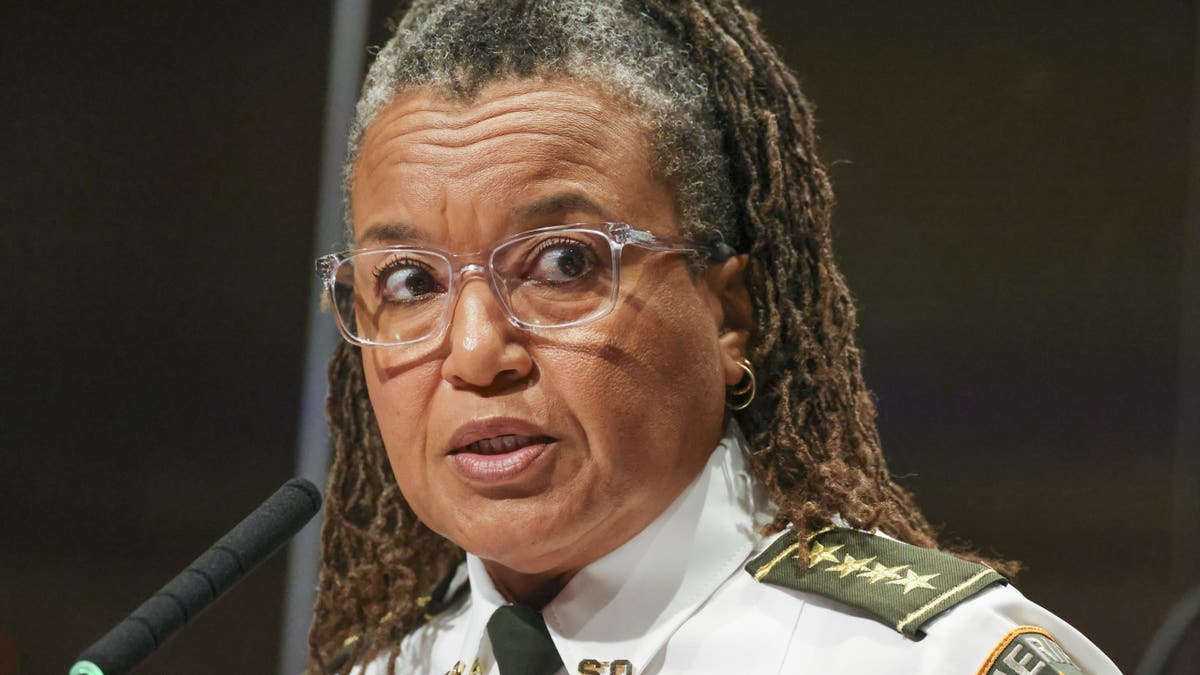 Sheriff Susan Hutson of the Orleans Parish Sheriff's Office.