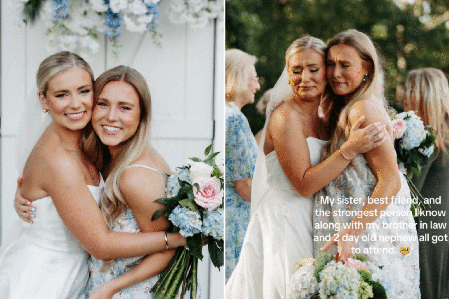 Woman Due to Give Birth on Sister’s Wedding Day, Shock at What Happens