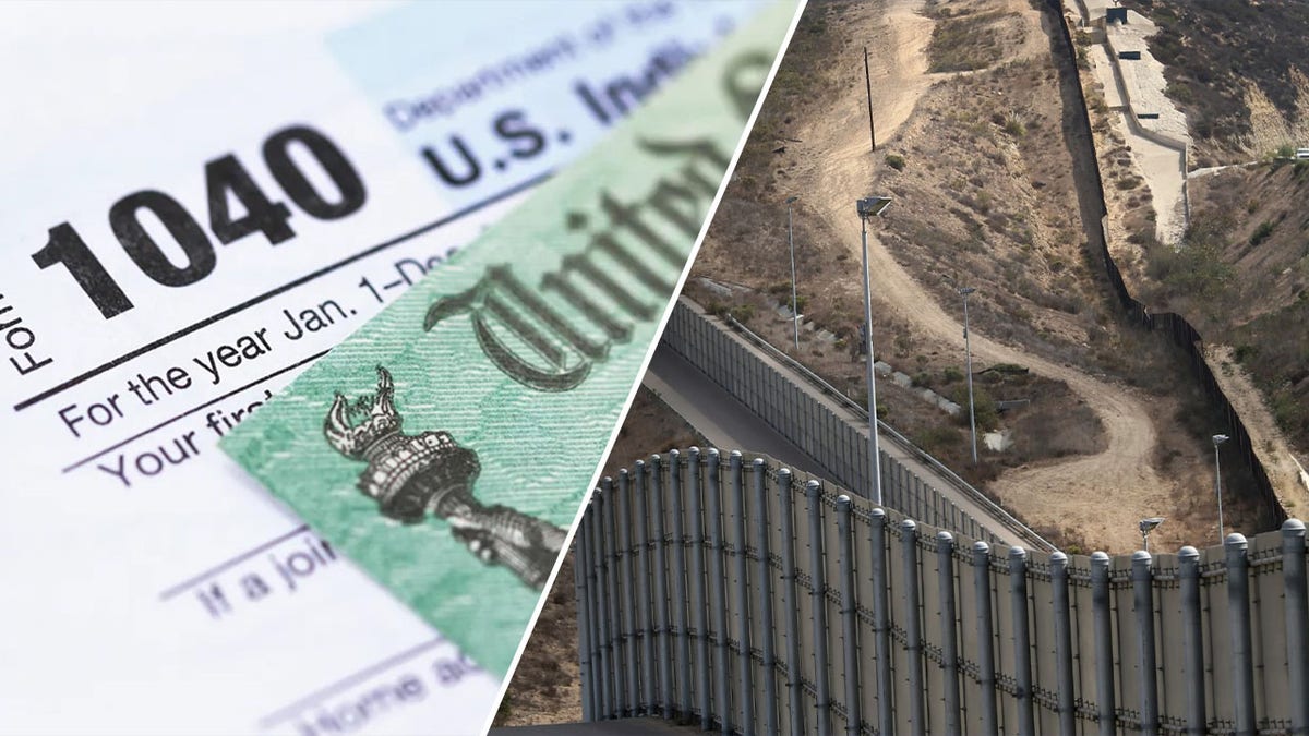 Tax forms and a border wall