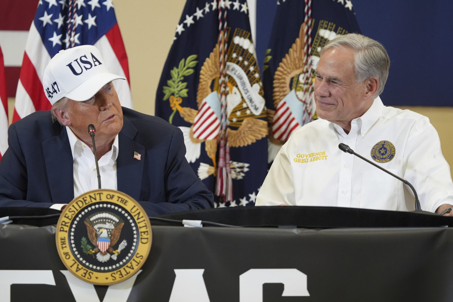 Donald Trump Lashes Out at Reporter Over Texas Floods Question: ‘Evil Person’