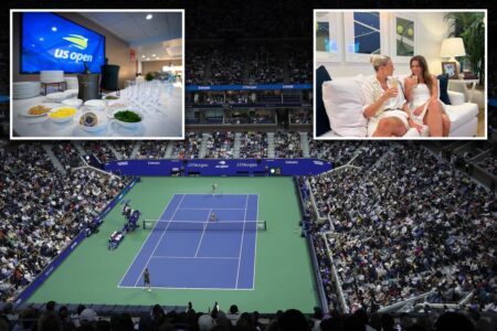 Private entrances, air conditioning and caviar carts: What it’s really like in US Open’s $10K+ seats