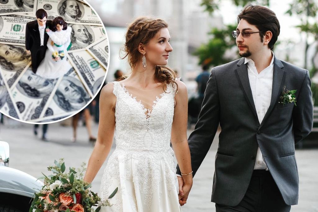 The highest average wedding cost in one state is a whopping $70.6K — see how unaffordable yours is