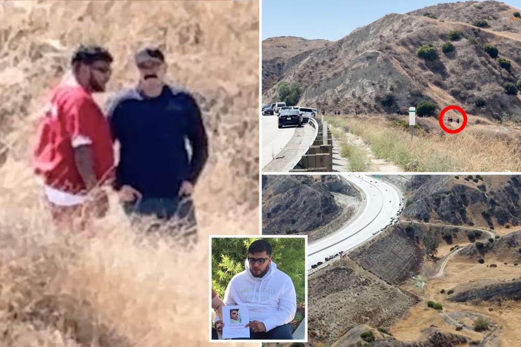 Dad accused of murdering baby Emmanuel Haro seen in orange jumpsuit as cops search for his son’s remains