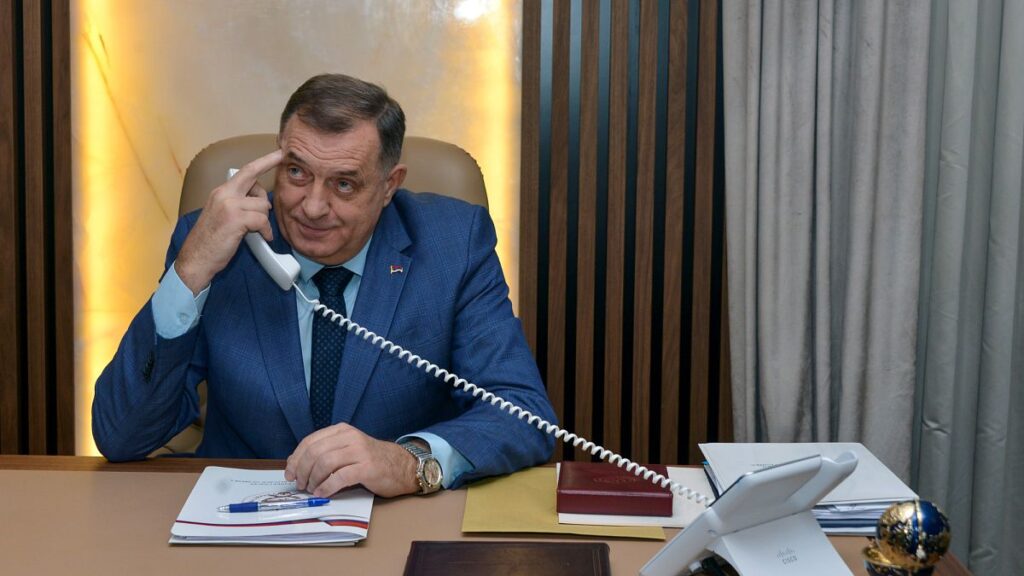 Electoral authorities strip Bosnian Serb leader Dodik of presidency