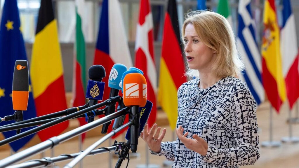 Putin ‘laughing’ as Europeans fall into his ‘trap’ on Ukrainian land concession, says Kallas