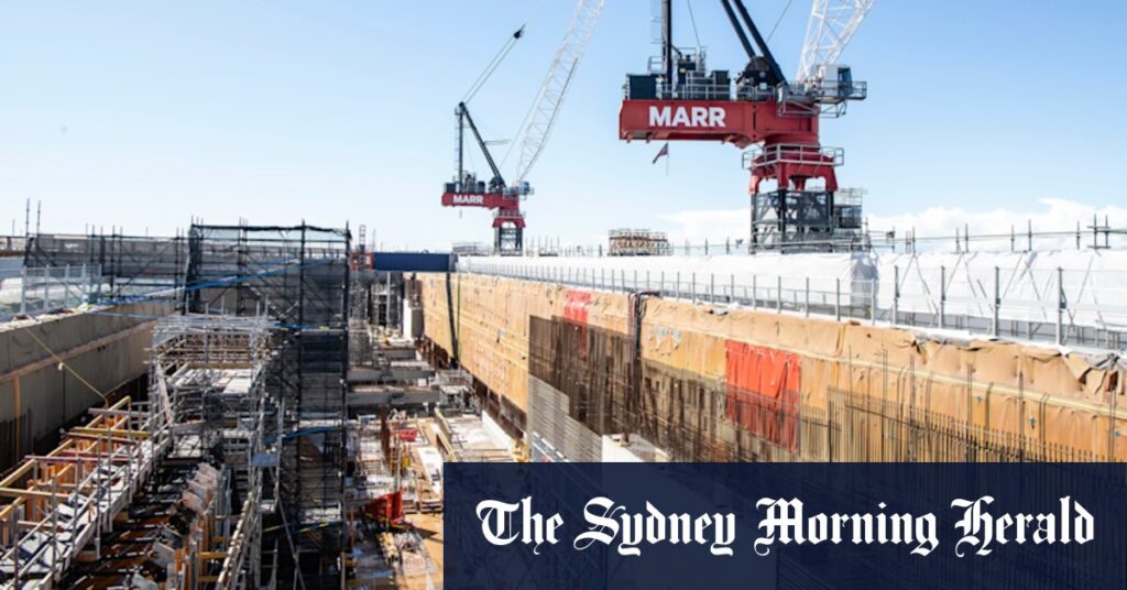 Cost blowouts and delays plague new airport line, future projects in doubt