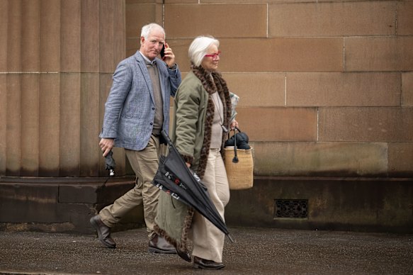 Clifton’s family depart Darlinghurst Courthouse. The embraced the 22-year-old after hearing the verdict.