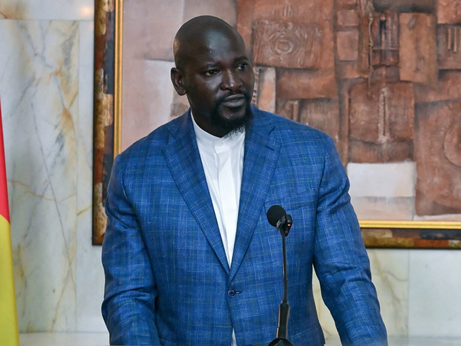 Guinea military rulers suspend three opposition parties before referendum